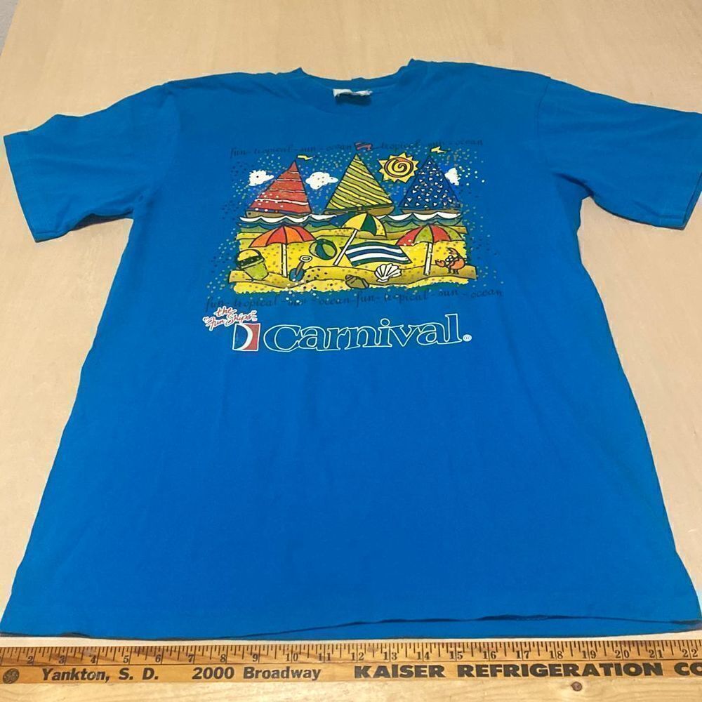 Carnival Blue Short Sleeve Graphic Tee
